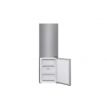 Холодильник LG GW-B459SMJZ 186 см/341 л/ А++/Total No Frost/лин. компр./внутр. диспл/платиново-серый (GW-B459SMJZ)