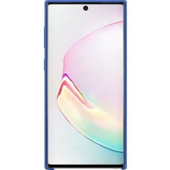 Чохол Samsung Silicone Cover для смартфону Galaxy Note 10 (N970) Blue (EF-PN970TLEGRU)
