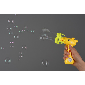 Мильні бульбашки Same Toy Bubble Gun Жираф жовтий 801Ut-4 (801Ut-4)