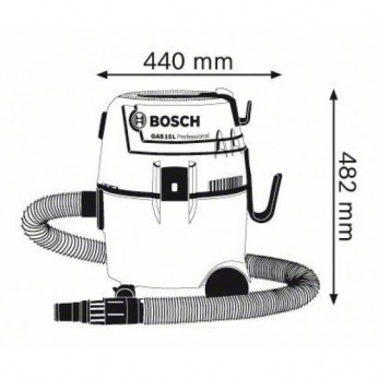 Пилосмок Bosch GAS 20 L SFC (0.601.97B.000)