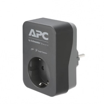 Сетевой фильтр APC Essential SurgeArrest 1 Outlet 230V, Black (PME1WB-RS)