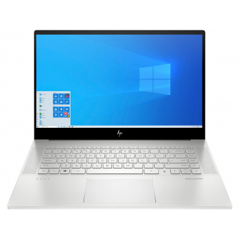 Ноутбук HP ENVY 15-ep0017ur 15.6UHD IPS AG/Intel i7-10750H/32/2x1024F/NVD2060-6/W10/Silver (1U9K0EA)