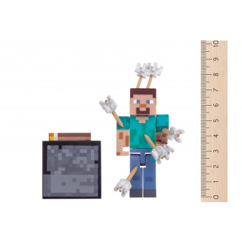 Колекційна фігурка Minecraft Steve with Arrow серія 4 (19971M)