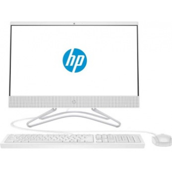 Персональний комп’ютер-моноблок HP 200 G4 21.5FHD/Intel i5-10210u/8/1000/ODD/int/kbm/DOS/White (123S4ES)