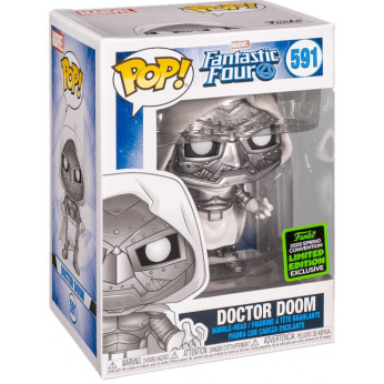 Коллекционная фигурка Funko POP! Bobble: ECCC: Marvel: Doctor Doom  45913 (FUN2549480)