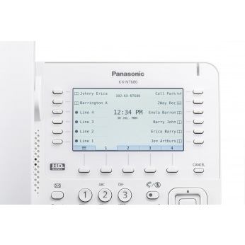 Проводной IP-телефон Panasonic KX-NT680RU White для АТС Panasonic KX-NS/NSX (KX-NT680RU)