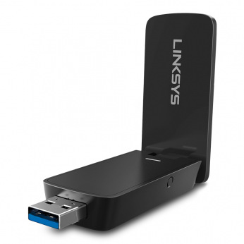 WiFi-адаптер LINKSYS WUSB6400M AC1200, USB 3.0, внешн. ант. (WUSB6400M-EU)