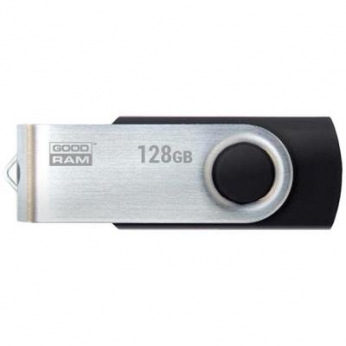 Флeш пам’ять USB 3.0 128GB UTS3 Twister Black (UTS3-1280K0R11)
