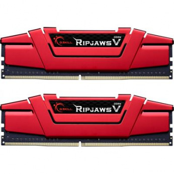 Модуль пам`ятi DDR4 2x16GB/2666 G.Skill Ripjaws V Red (F4-2666C19D-32GVR) (F4-2666C19D-32GVR)