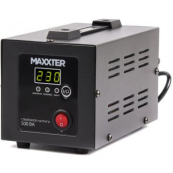 Стабілізатор Maxxter MX-AVR-E500-01 500VA (MX-AVR-E500-01)