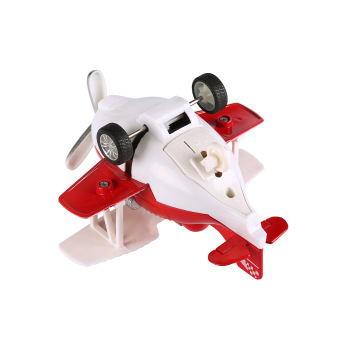 Самолет металлический инерционный Same Toy Aircraft красный со светом и музыкой  (SY8012Ut-3)