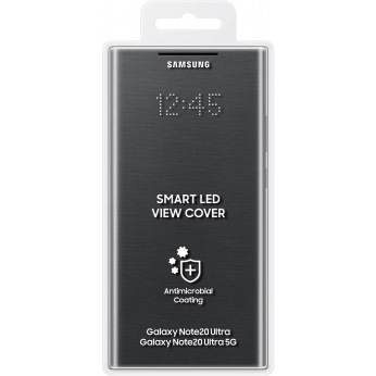 Чохол Samsung LED View Cover для смартфону Galaxy Note 20 Ultra (N985) Black (EF-NN985PBEGRU)
