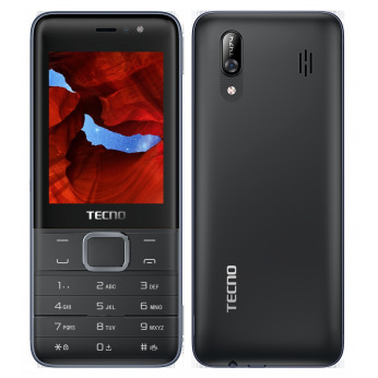 Мобiльний телефон Tecno T474 Dual Sim Black (4895180747984) (4895180747984)