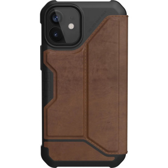 Чохол UAG для iPhone 12 Mini Metropolis, Leather Brown (112346118380)