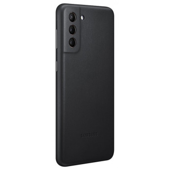 Чохол Samsung Leather Cover для смартфону Galaxy S21+ (G996) Black (EF-VG996LBEGRU)