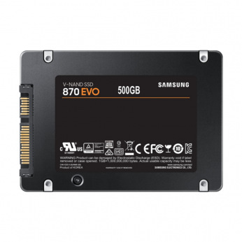 Твердотільний накопичувач SSD 2.5" Samsung 870 EVO 500GB SATA V-NAND 3bit MLC (MZ-77E500BW)