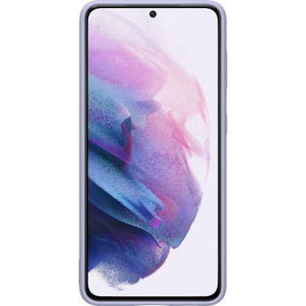 Чохол Samsung Silicone Cover для смартфону Galaxy S21 (G991) Violet (EF-PG991TVEGRU)