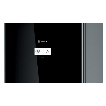 Холодильник Bosch  з нижньою морозильною камерою - 203x60x66/366 л/No-Frost/А++/чорне скло (KGN39LB306)