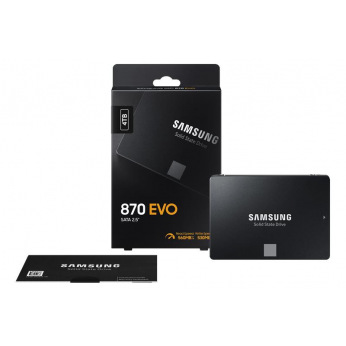 Твердотільний накопичувач SSD 2.5" Samsung 870 EVO 4TB SATA V-NAND 3bit MLC (MZ-77E4T0BW)