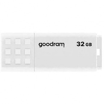 Флeш пам’ять 32GB UME2 WHITE USB 2.0 GOODRAM UME2-0320W0R11 (UME2-0320W0R11)