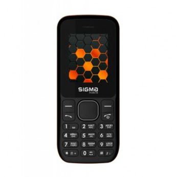 Мобiльний телефон Sigma mobile X-style 17 Update Dual Sim Black/Orange (4827798854532) (4827798854532)