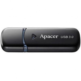Флеш-накопичувач USB3.0 16GB Apacer AH355 Black (AP16GAH355B-1) (AP16GAH355B-1)