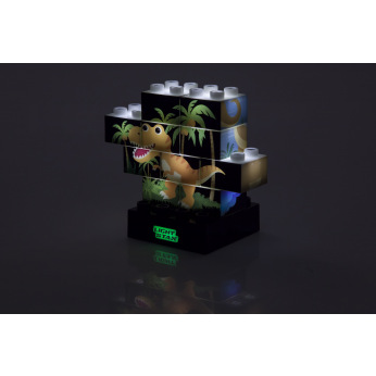 Конструктор LIGHT STAX Junior с LED подсветкой Puzzle Dinosaurer Edition LS-M03004 (LS-M03004)