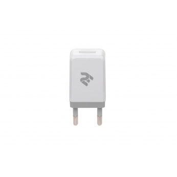 Мережевий ЗП 2E USB Wall Charger USB:DC5V/1A, white (2E-WC1USB1A-W)