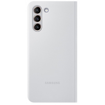 Чохол Samsung Smart LED View Cover для смартфону Galaxy S21 (G991) Light Gray (EF-NG991PJEGRU)