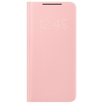 Чохол Samsung Smart LED View Cover для смартфону Galaxy S21 (G991) Pink (EF-NG991PPEGRU)
