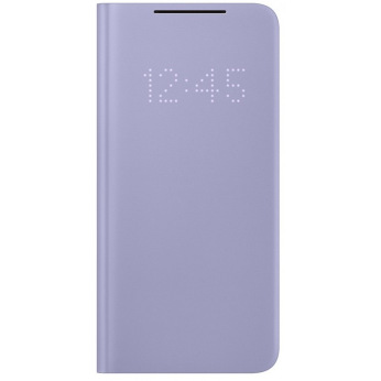 Чохол Samsung Smart LED View Cover для смартфону Galaxy S21 (G991) Violet (EF-NG991PVEGRU)
