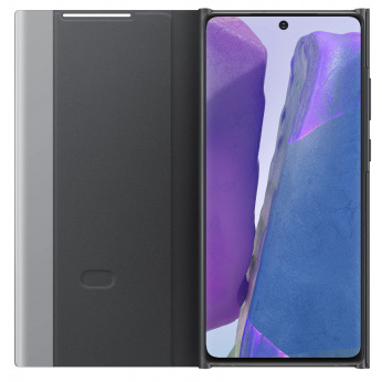 Чохол Samsung Clear View Cover для смартфону Galaxy Note 20 (N980) Black (EF-ZN980CBEGRU)