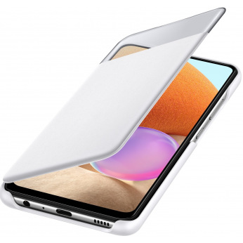 Чехол Samsung S View Wallet Cover для смартфона Galaxy A32 (A325) White (EF-EA325PWEGRU)