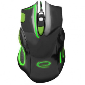 Мишка дротова Mouse MX401 HAWK Black-Green (EGM401KG)