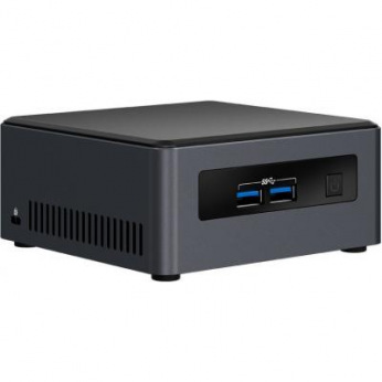 Неттоп INTEL NUC i5-7300U 2/4 2.6GHz vPro 2xSO-DIMM G-LAN 4xUSB3.0 M.2 2xHDMI 2.0a 2.5"HDD Wi-Fi/BT (BLKNUC7I5DNH2E)