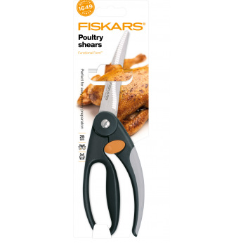 Ножницы для птицы Fiskars Form, 25см (1003033)