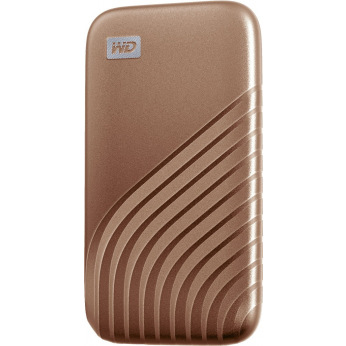 Портативний SSD USB 3.0 WD Passport 2TB R1050/W1000MB/s Gold (WDBAGF0020BGD-WESN)