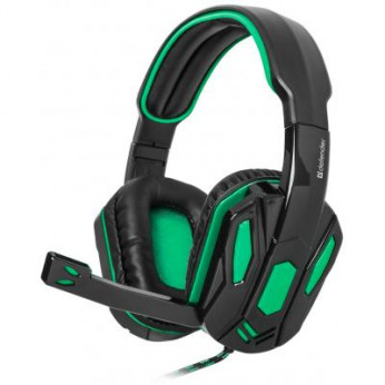 Гарнiтура Defender Warhead G-275 Black/Green (64122) (64122)