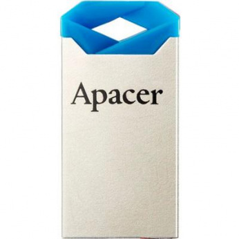 Флеш-накопичувач USB 16GB Apacer AH111 Silver/Blue (AP16GAH111U-1) (AP16GAH111U-1)