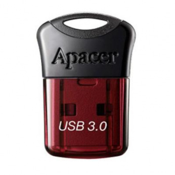 Флеш-накопичувач USB3.2 64GB Apacer AH157 Black/Red (AP64GAH157R-1) (AP64GAH157R-1)