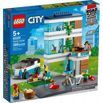 Конструктор LEGO City Сучасний сімейний будинок 60291 (60291)