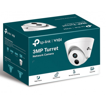 IP-Камера TP-LINK VIGI C400HP-2.8 PoE 3Мп 2.8мм H265+ WDR Onvif внутрішня (VIGI-C400HP-2.8)