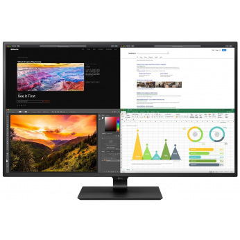 Монитор LCD 42.5" 43UN700-B 4xHDMI, DP, USB-C, MM, IPS, 3840x2160 (4K), HDR10 (43UN700-B)