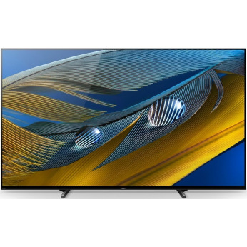 Телевiзор 55" OLED 4K Sony XR55A80JCEP Smart, Android, Titanium (XR55A80JCEP)