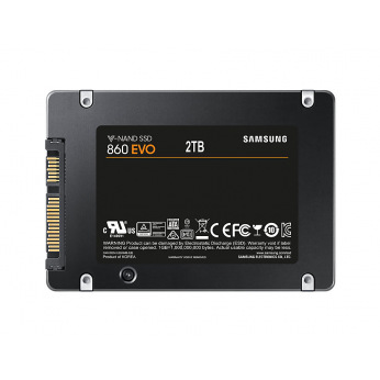 Твердотільний накопичувач SSD 2.5" Samsung 860 EVO 2TB SATA V-NAND 3bit MLC (MZ-76E2T0BW)