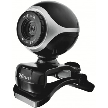 Веб-камера Trust Exis 480p BLACK/SILVER (17003_TRUST)