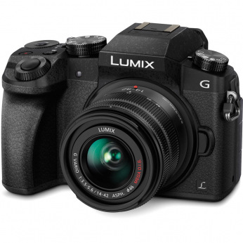 Цифровая фотокамера Panasonic DMC-G7 Kit 14-42mm Black (DMC-G7KEE-K)