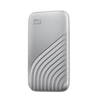 Портативний SSD USB 3.0 WD Passport 500GB R1050/W1000MB/s Silver (WDBAGF5000ASL-WESN)