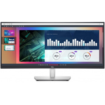 Монiтор LCD 34" DELL P3421W HDMI, DP, USB-C, IPS, 3440x1440, HAS (210-AXRD)