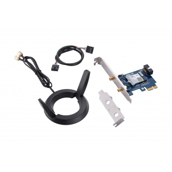 WiFi-адаптер ASUS PCE-AX58BT AX3000 Bluetooth 5.0 PCI Express WPA3 MU-MIMO OFDMA (PCE-AC58BT)